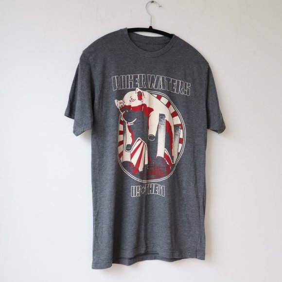 Roger Waters "Us & Them" Grey T Shirt - Picture 3 of 9